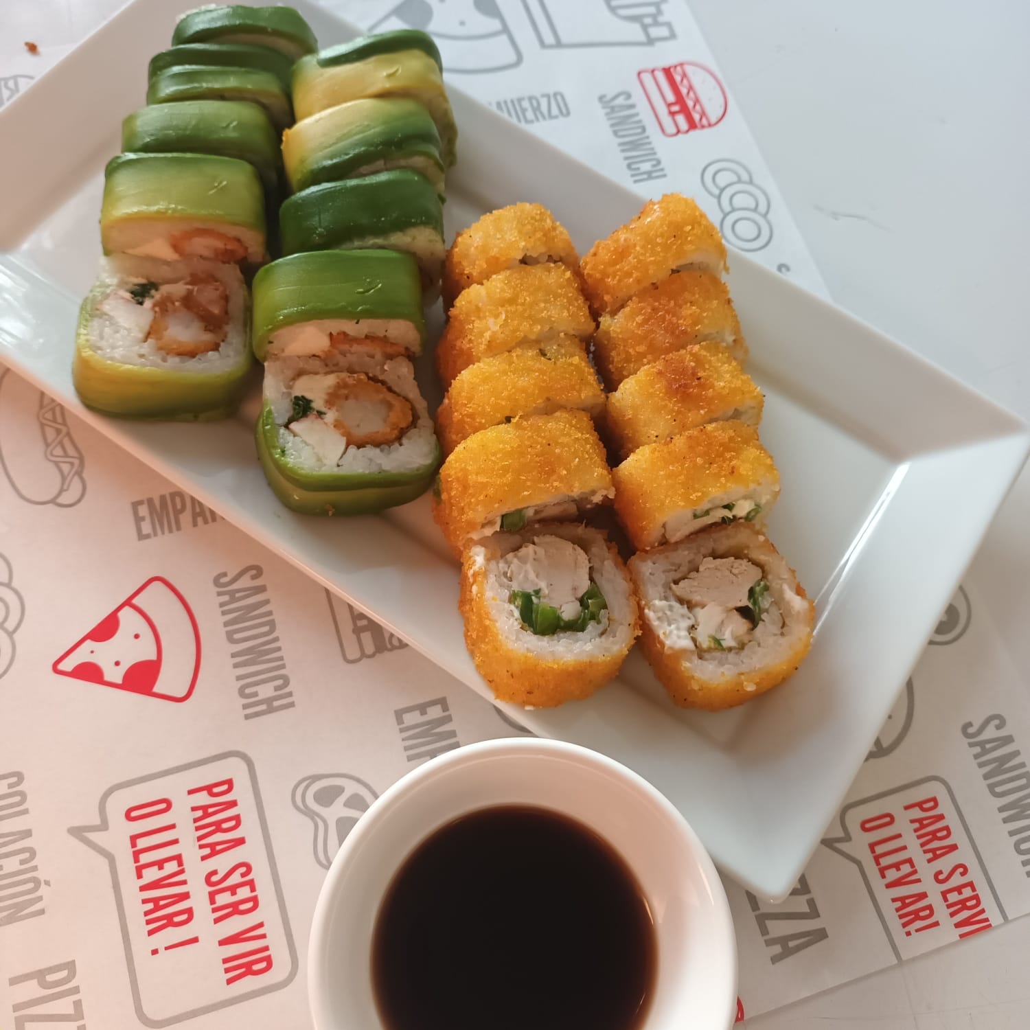 Preparación artesanal Dilom Sushi